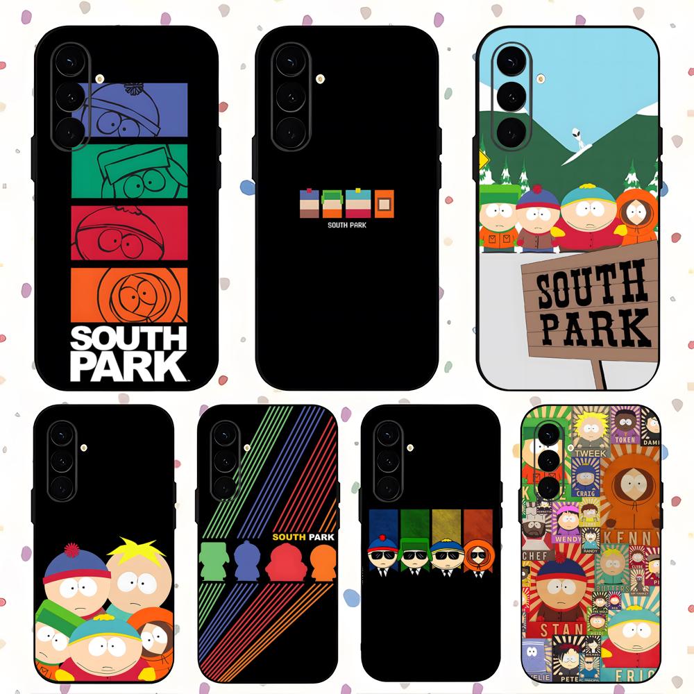 Samsung Accessories Phone - เคสโทรศัพท์การ์ตูนเซาท์พาร์กสุดเท่สำหรับซัมซุงกาแล็กซี่ S26 S25 S24 S23 S22