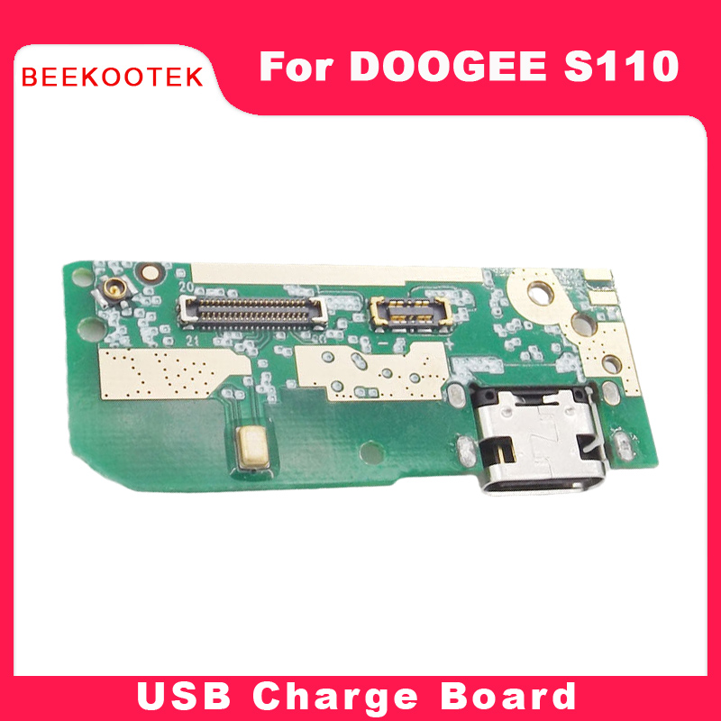 Phone Accessories And Repairs - S110ดั้งเดิมใหม่แผงวงจรยูเอสบีแบบมีพอร์ตสำหรับชาร์จพร้อมไมค์อุปกรณ์ซ่อมโทรศัพท์ S110สมาร์ทโฟน Doogee