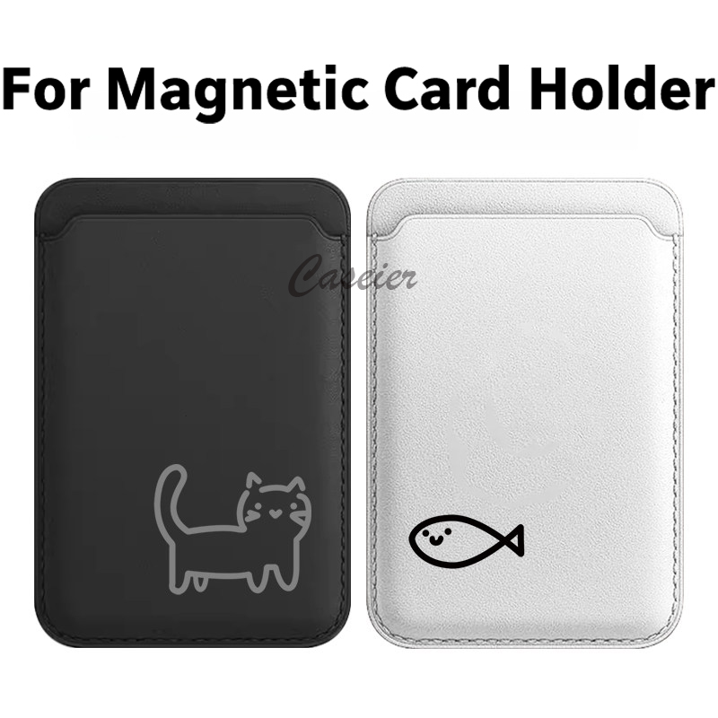 Phone Accessories For Android - กระเป๋าสตางค์หนังลายแมวแม่เหล็กสำหรับ iPhone 17 Pro Max สำหรับ