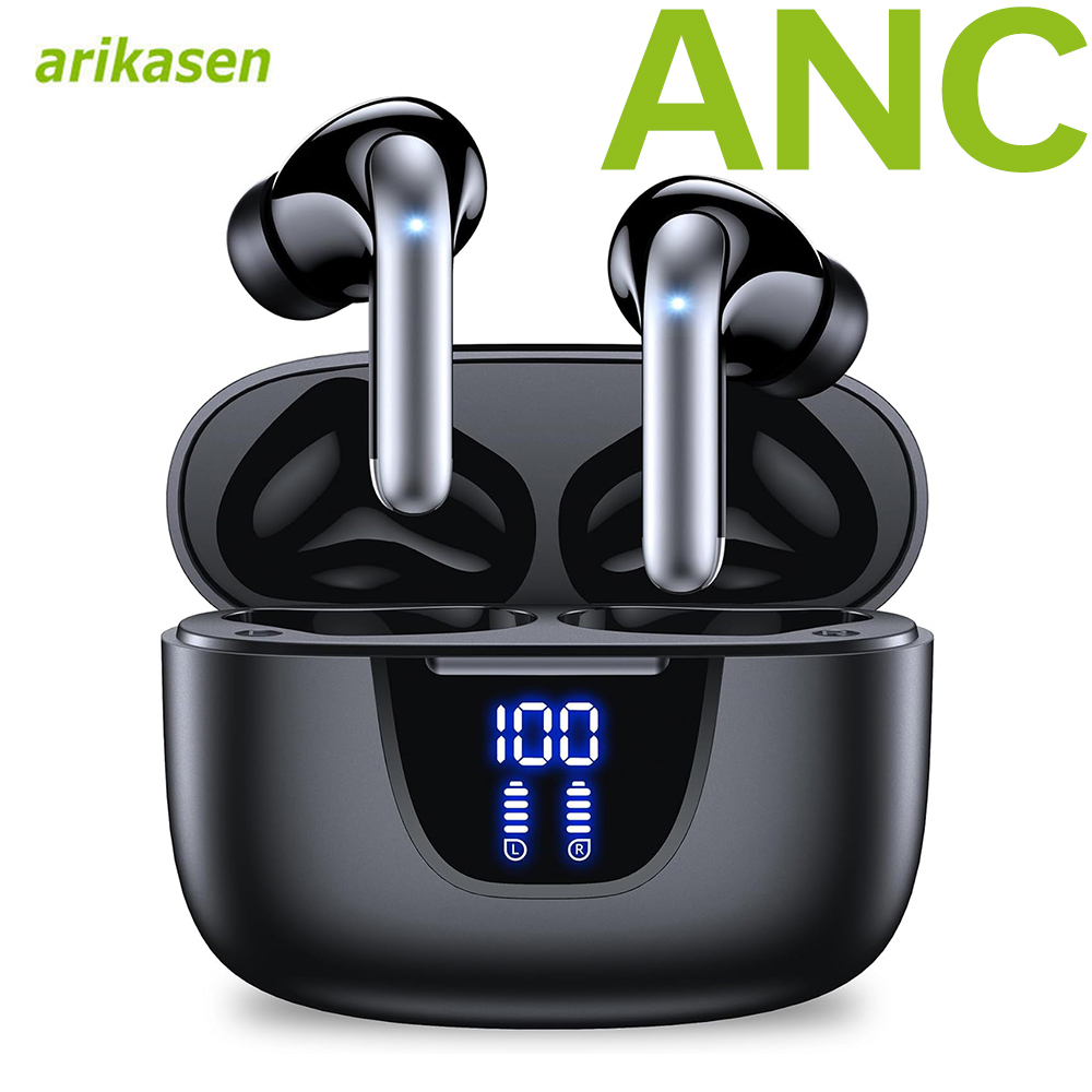 Phone Accessories Amazon - ANC หูฟังบลูทูธ Active Noise Cancellation หูฟังไร้สายบลูทูธ