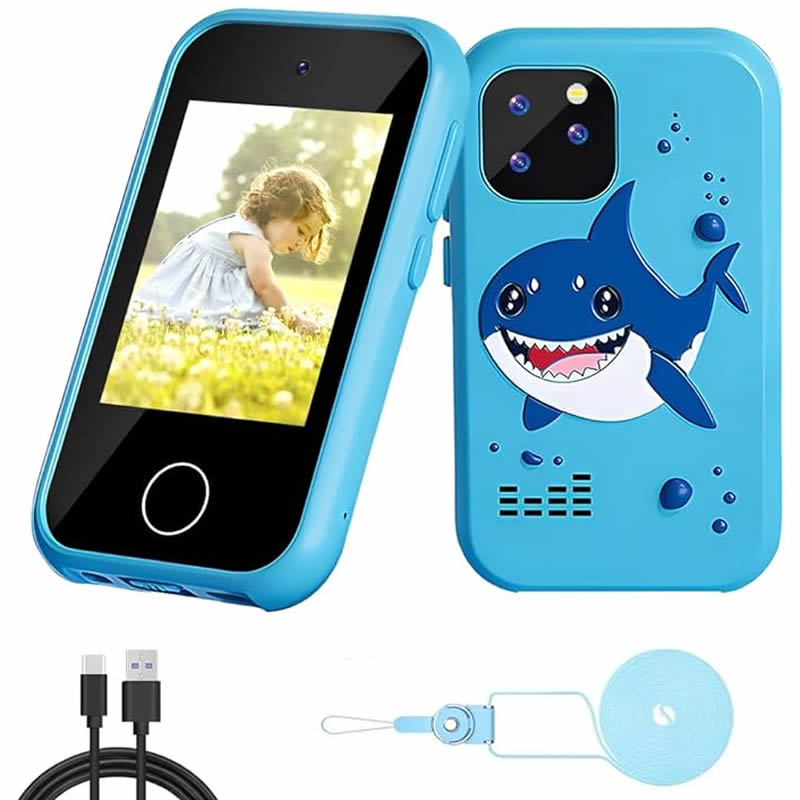 Phone Accessories Baby - กล้องดิจิตอล โทรศัพท์มือถือเด็ก เครื่องเล่น MP3 ของเล่นกล้องถ่ายรูป หน้าจอสัมผัส