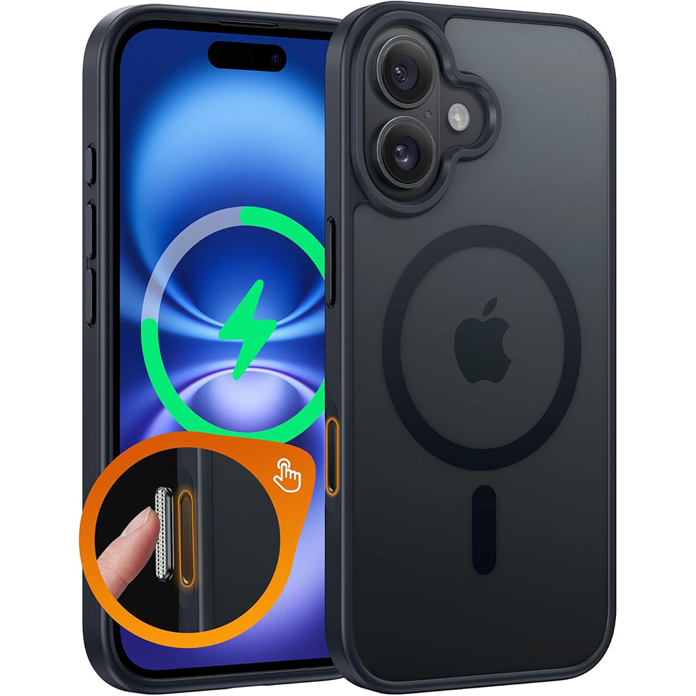 Phone Accessories Box Set - กรณีที่มีปุ่มควบคุมกล้องสําหรับiPhone 16 Pro Max Plus 16Pro