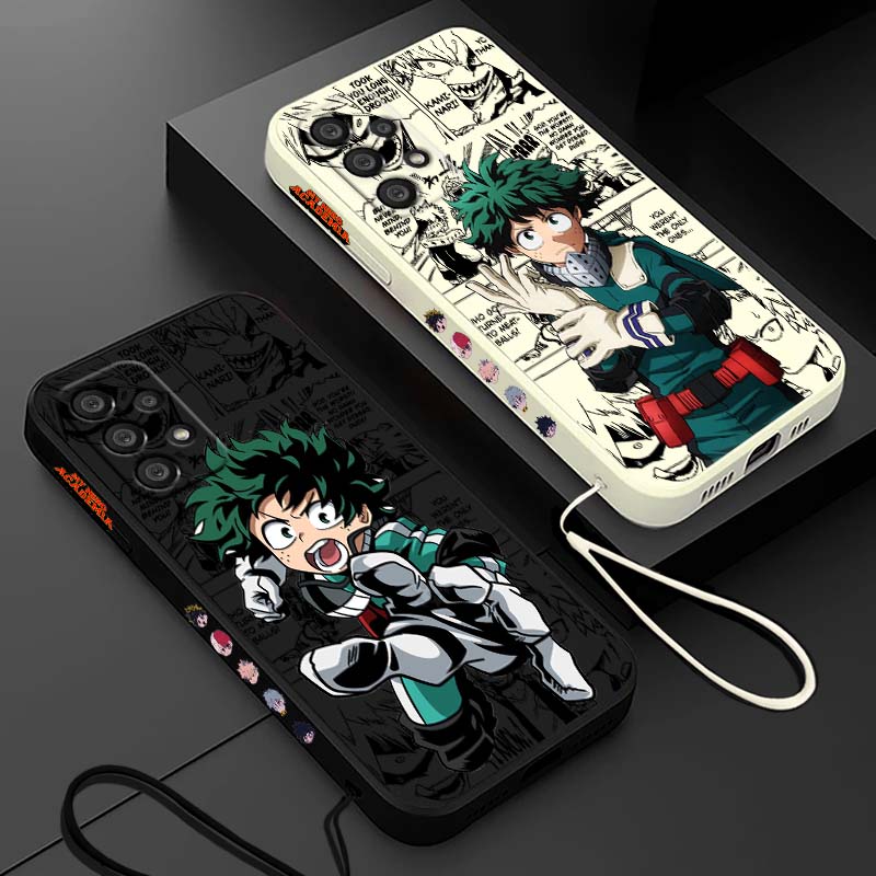 Samsung Accessories Phone - เคสโทรศัพท์ลายอนิเมะ My Hero Academia สำหรับ Samsung