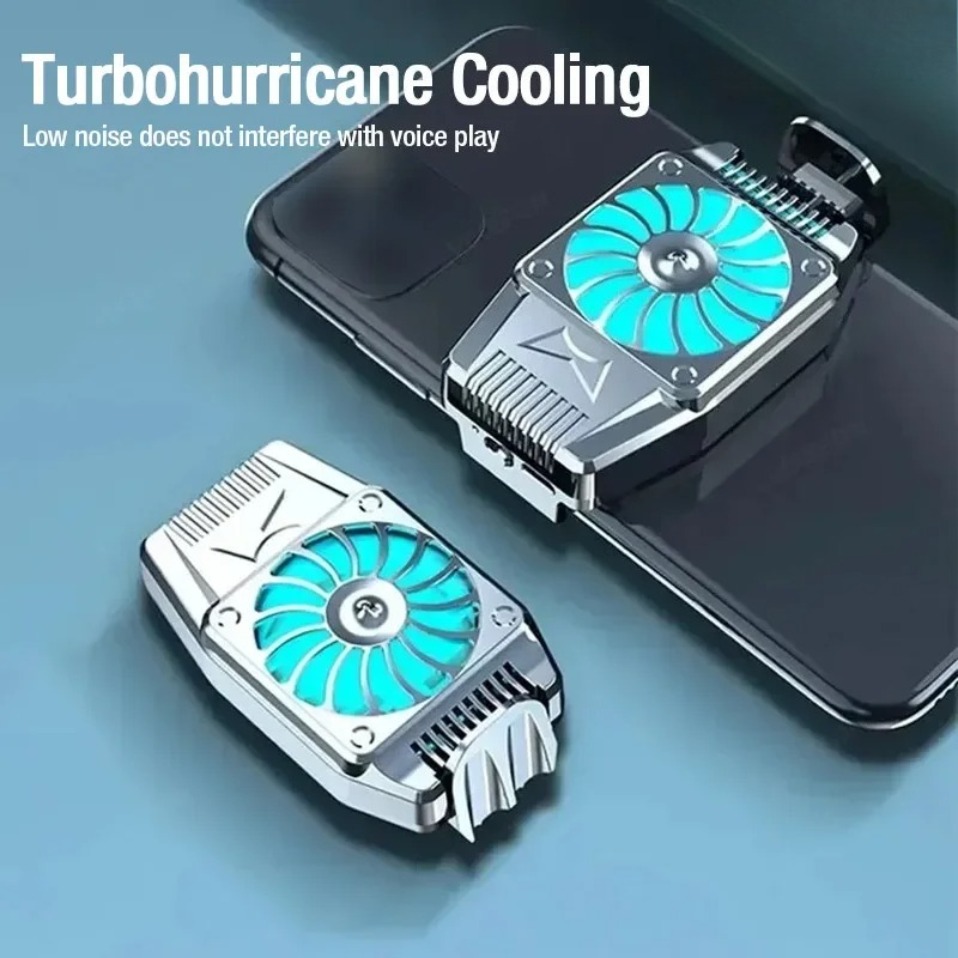 Phone Accessories For Android - คลิปหนีบหลังแบบพกพา ระบบระบายความร้อนด้วยอากาศขนาดเล็ก สำหรับโทรศัพท์มือถือ iPhone 15 IOS