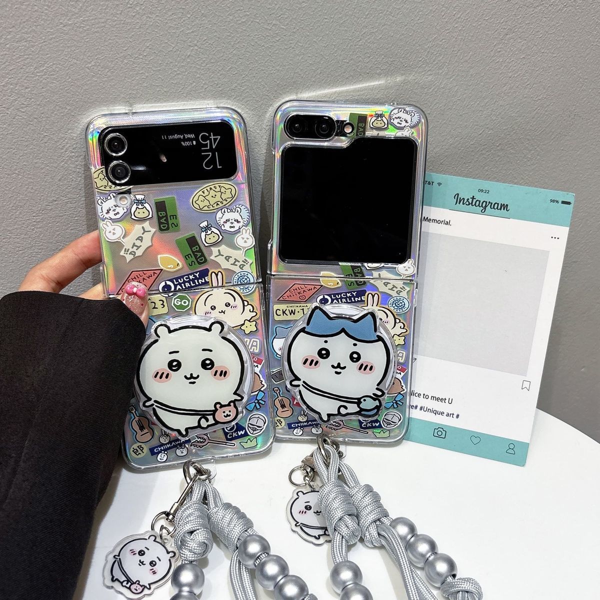 Phone Zone Accessories & Repair Photos - อะนิเมะชิอิคาวะ ฮาชิแวร์การ์ตูนเหมาะสำหรับซัมซุง กาแลคซี่ ซี ฟลิป 7