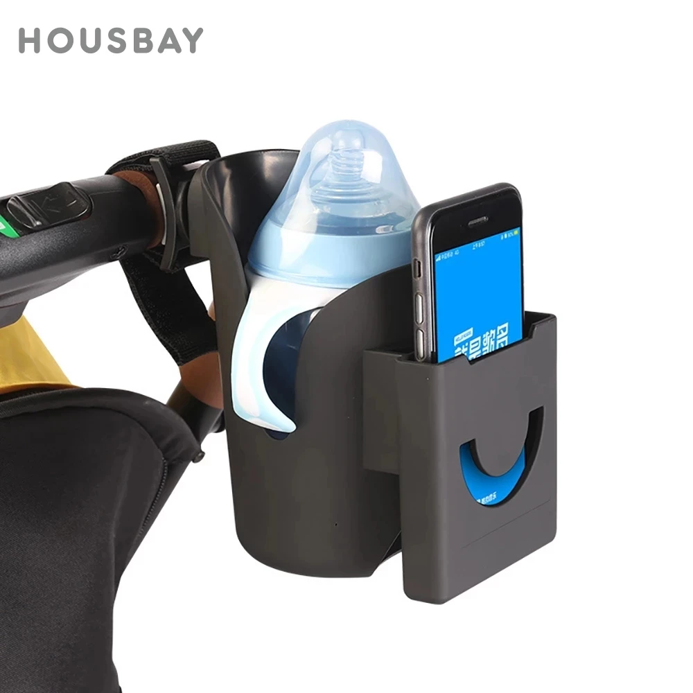 Phone Accessories Baby - ถ้วยสําหรับรถเข็นเด็ก Baby Carriage ขวดน้ําสนับสนุนผู้ถือโทรศัพท์มือถือ Universal Pram