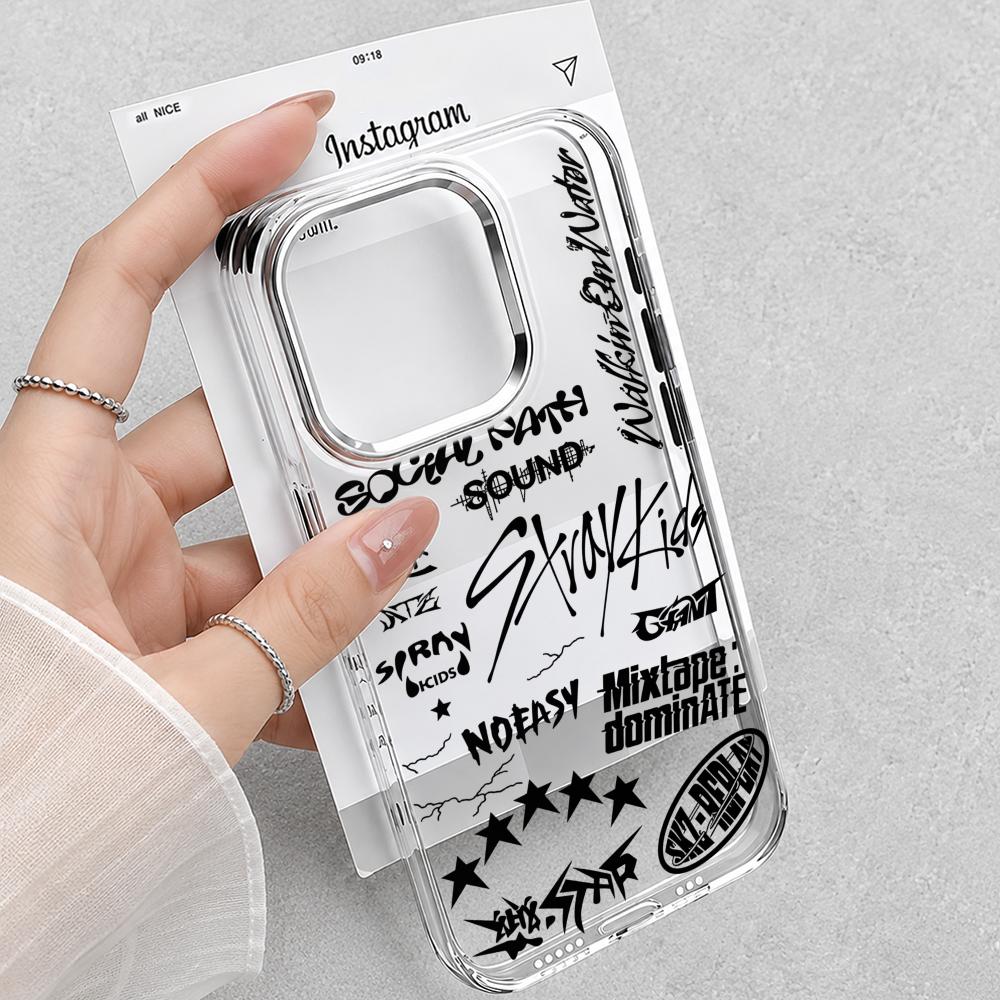 Xo Phone Accessories - เคสโทรศัพท์ Kpop S-Stray K-Kids สำหรับ iPhone
