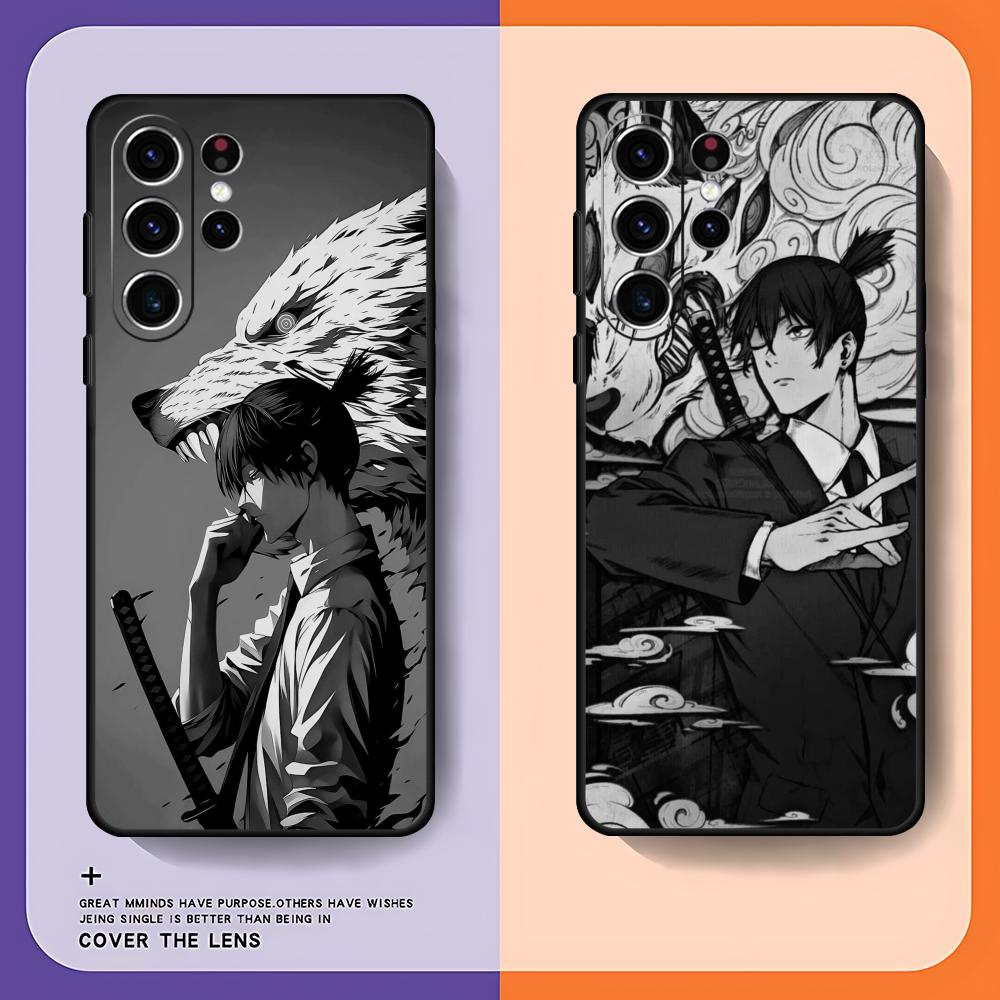 Samsung Accessories Phone - เคสโทรศัพท์ Chainsaw Man อาคิ ฮายากาวะ สำหรับ