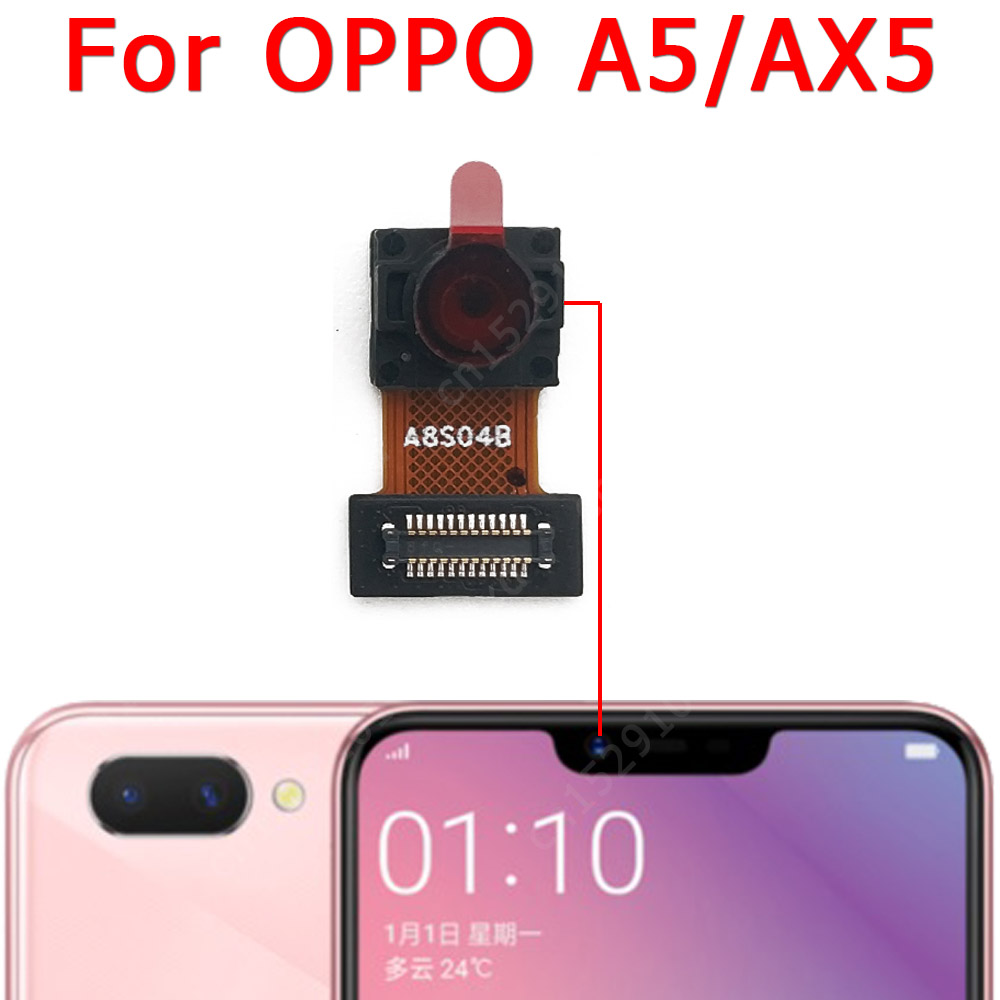 Phone Accessories And Repairs - กล้องด้านหน้าสำหรับ A5 OPPO AX5ด้านหน้าเซลฟี่กล้องขนาดเล็กโมดูลอะไหล่สำหรับซ่อมโทรศัพท์อะไหล่