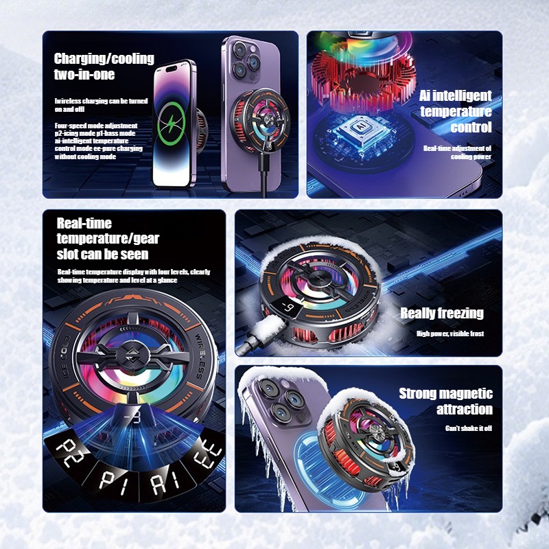 K28 ตัวทำความเย็นโทรศัพท์แบบแม - Phone Accessories For Android บทวิจารณ์และราคา
