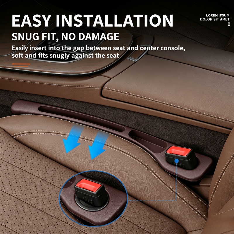 แผ่นปิดช่องว่างเบาะรถยนต์ ป้อง - Phone Accessories For Car บทวิจารณ์และราคา