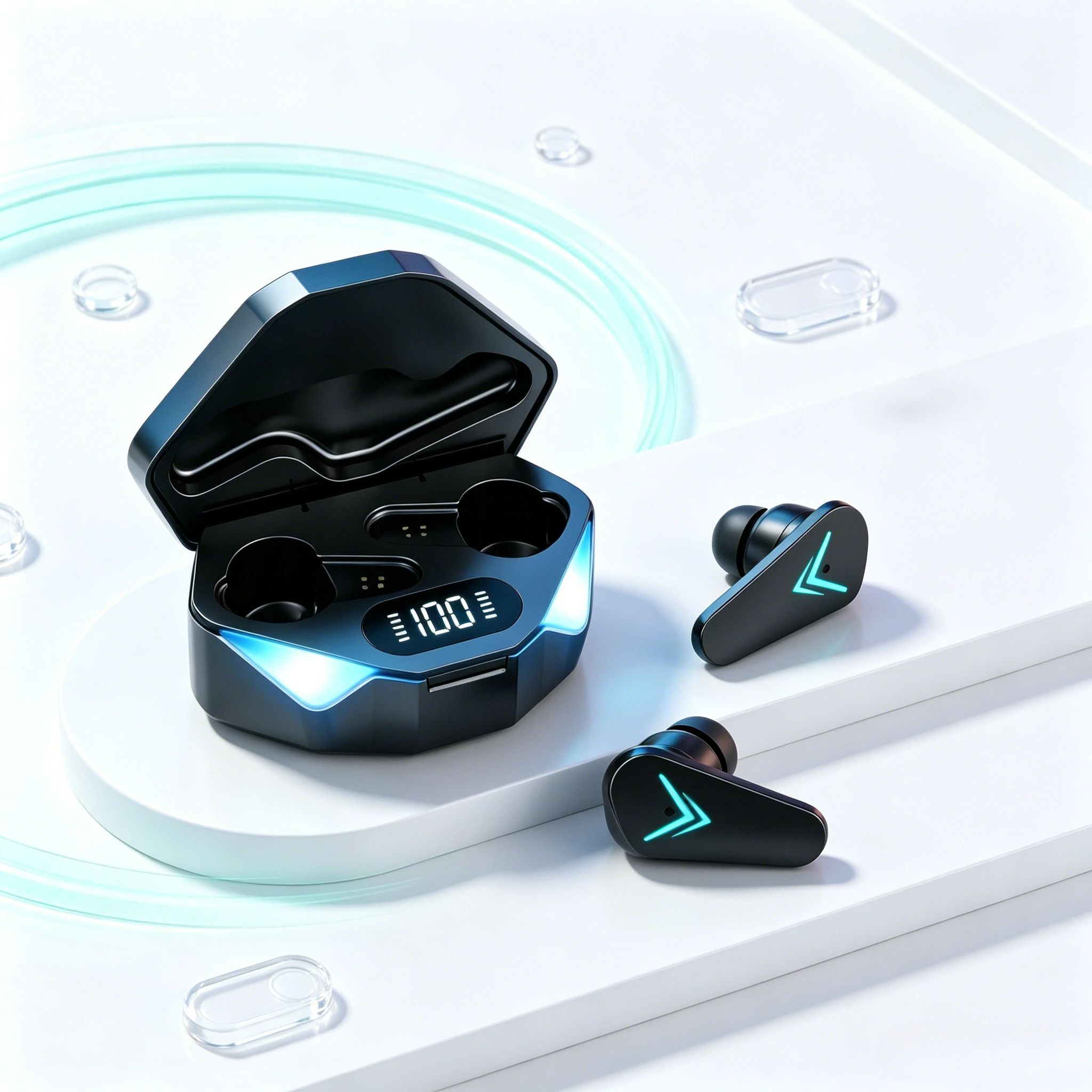 หูฟังบลูทูธไร้สาย TWS หูฟังบลู - Phone Accessories Amazon บทวิจารณ์และราคา