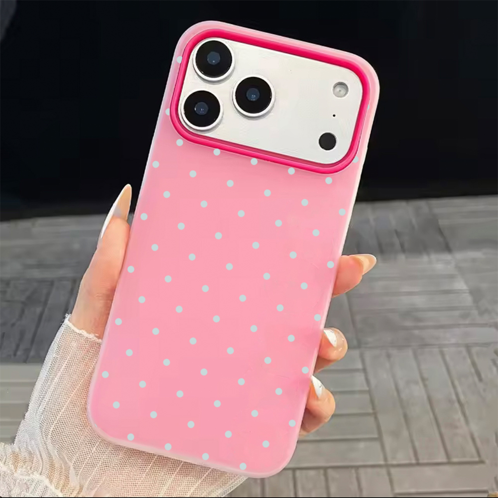 เคสโทรศัพท์ลายจุดสีฟ้าอ่อนน่าร - Xo Phone Accessories บทวิจารณ์และราคา