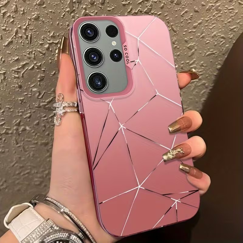 เคสโทรศัพท์สีเงินไล่เฉดหลากสีส - Samsung Accessories Phone บทวิจารณ์และราคา
