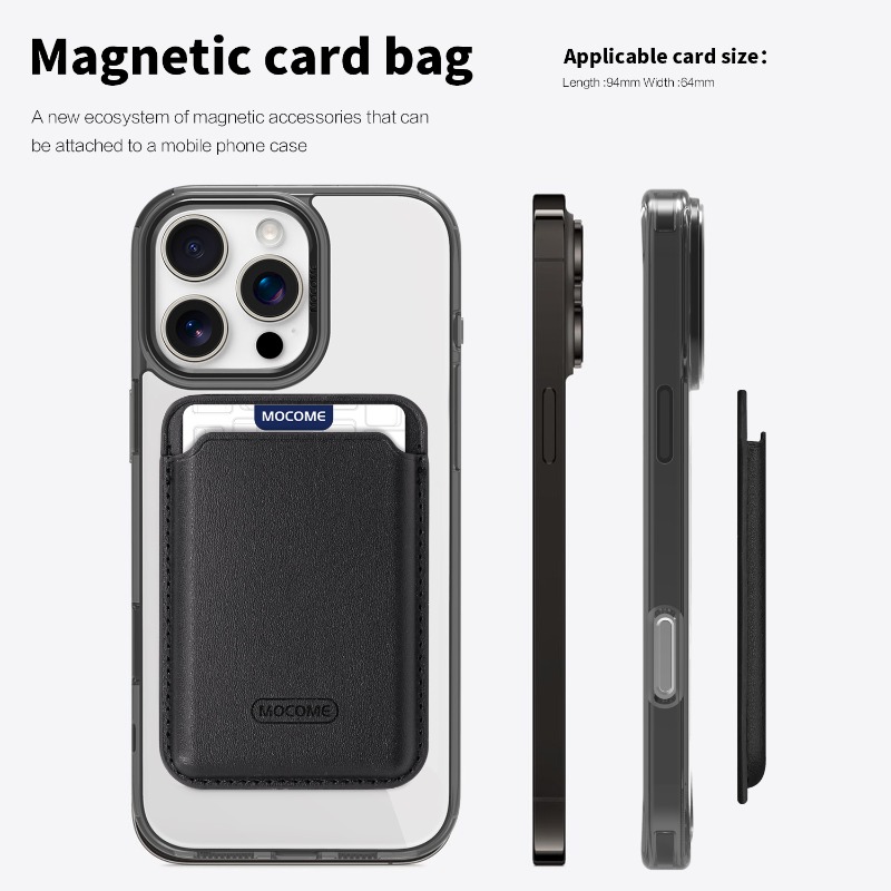 สําหรับMagsafeแม่เหล็กหนังกระเ - Phone Accessories Box Set บทวิจารณ์และราคา