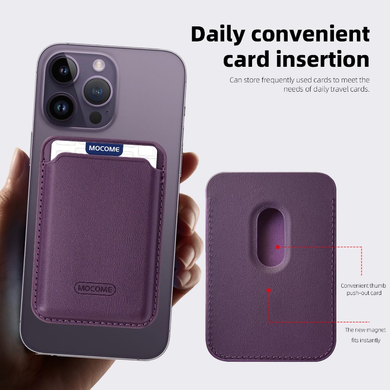 สําหรับMagsafeแม่เหล็กหนังกระเ - Phone Accessories Box Set บทวิจารณ์และราคา