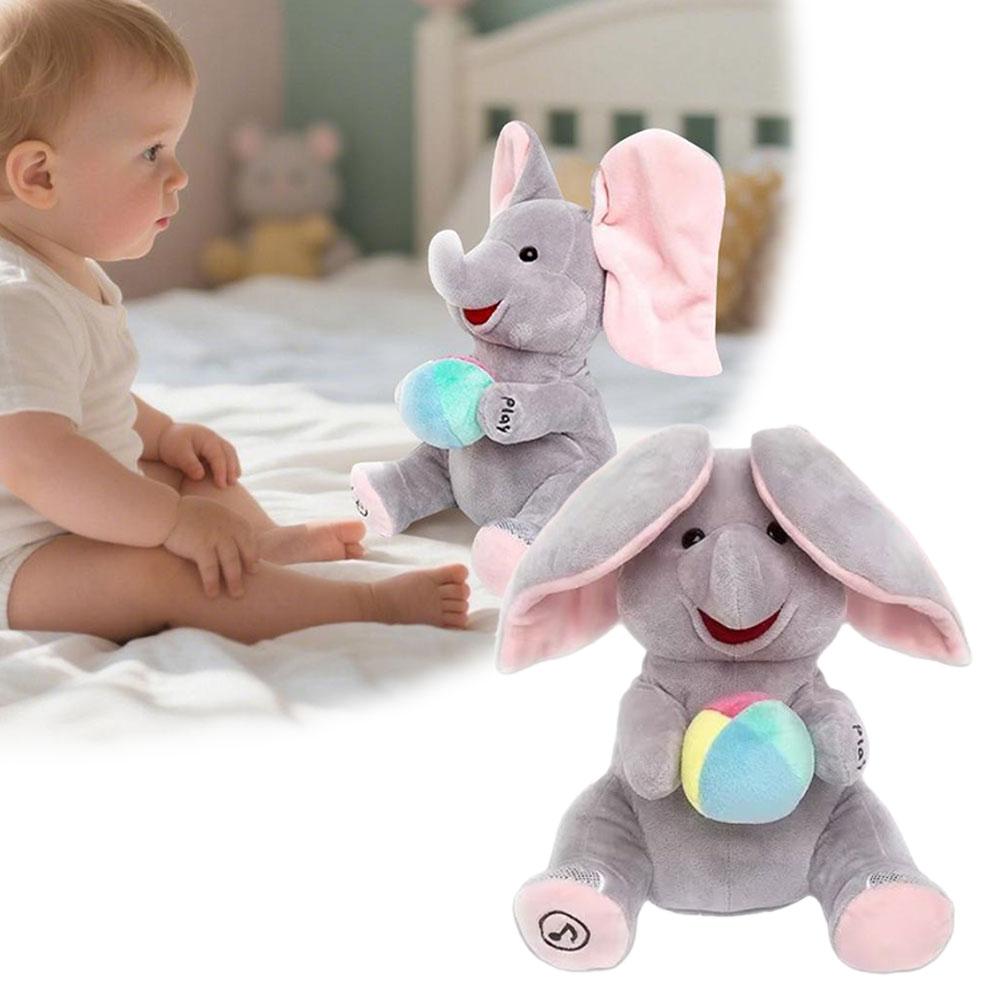 ตุ๊กตาช้างซ่อนหา มีหูกระดิก พร - Phone Accessories Baby บทวิจารณ์และราคา