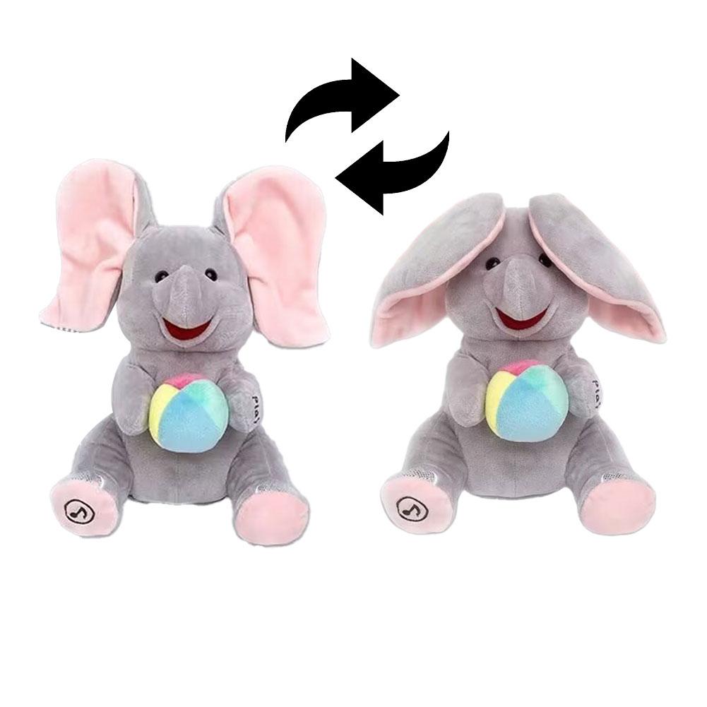 ตุ๊กตาช้างซ่อนหา มีหูกระดิก พร - Phone Accessories Baby บทวิจารณ์และราคา
