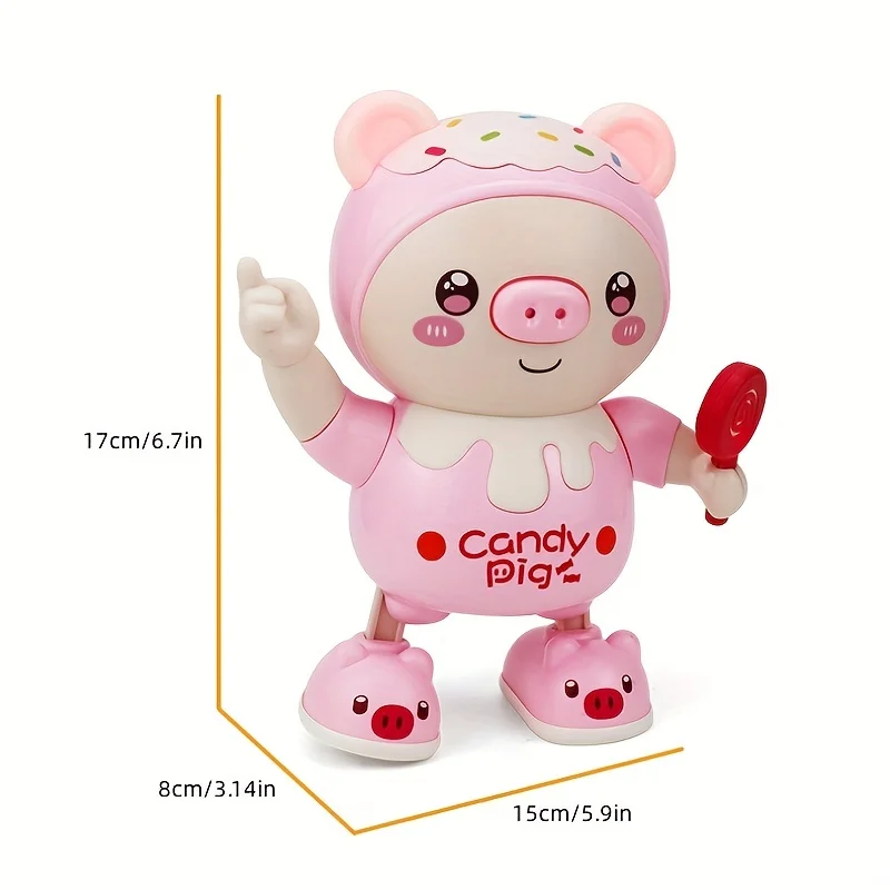 หมูไฟฟ้าพร้อมเสียงดนตรีขยับได้ - Phone Accessories Baby บทวิจารณ์และราคา