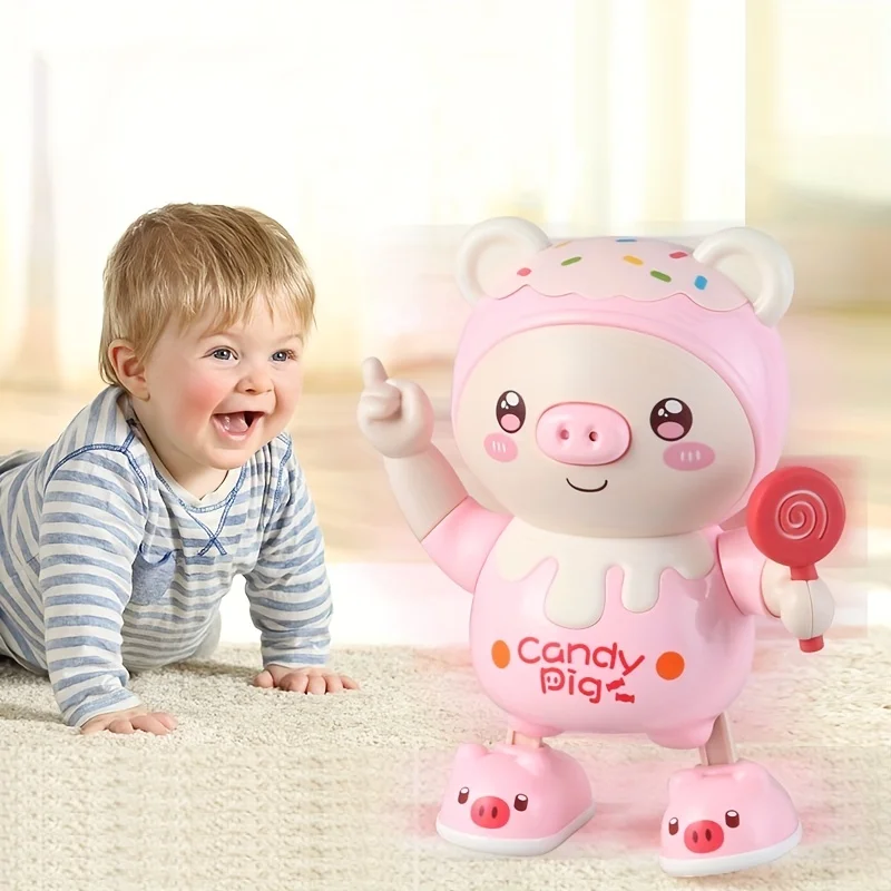 หมูไฟฟ้าพร้อมเสียงดนตรีขยับได้ - Phone Accessories Baby บทวิจารณ์และราคา