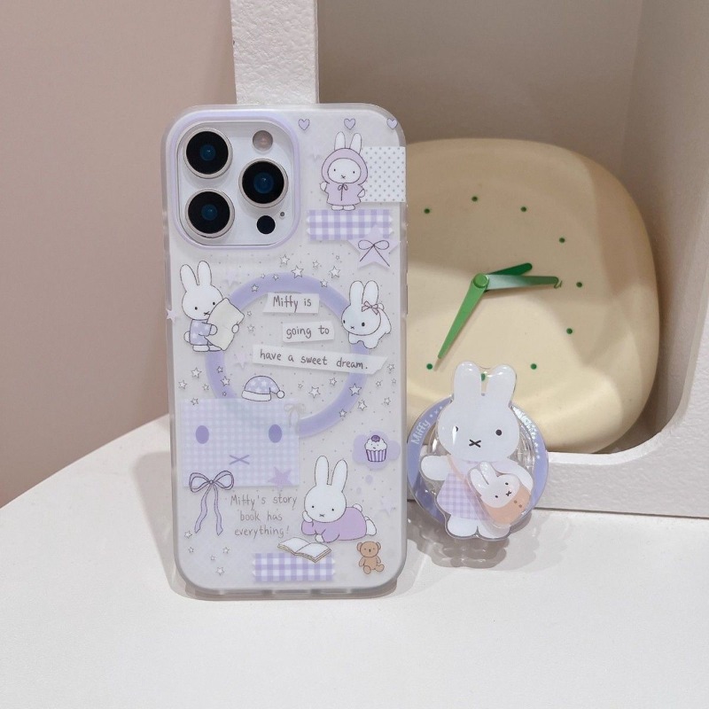 เคสโทรศัพท์แม่เหล็กน่ารักลายมิ - Phone Accessories For Android บทวิจารณ์และราคา