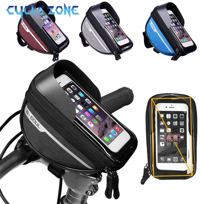 กระเป๋าจักรยานเสือภูเขาแบบมีหน - Phone Zone Accessories & Repair Photos บทวิจารณ์และราคา