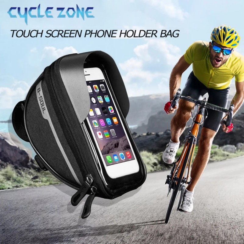 กระเป๋าจักรยานเสือภูเขาแบบมีหน - Phone Zone Accessories & Repair Photos บทวิจารณ์และราคา