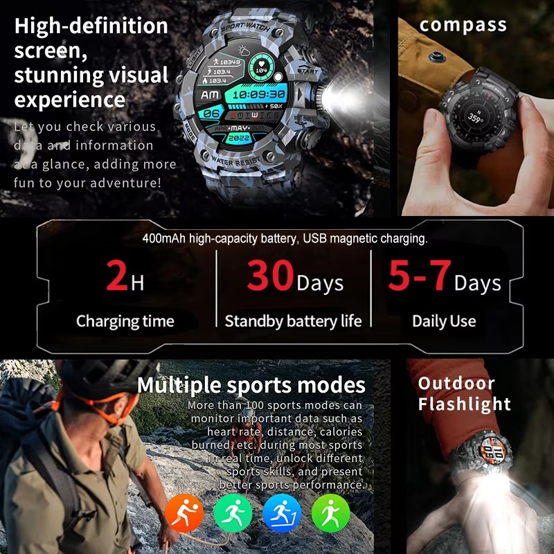 2026 สมาร์ทวอทช์กีฬากลางแจ้งกั - Phone Zone Accessories & Repair Photos บทวิจารณ์และราคา
