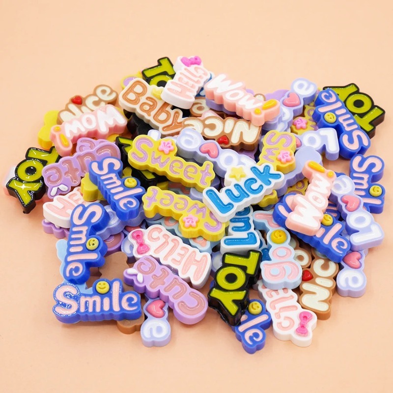 10ชิ้นหลังแบนน่ารักว้าวโชคดีตั - Phone Accessories Baby บทวิจารณ์และราคา