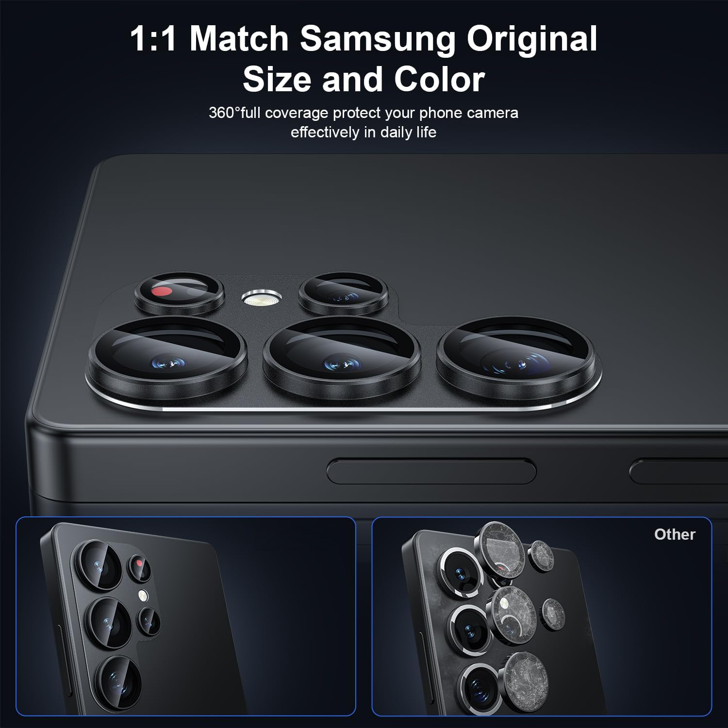 ฝาครอบเลนส์กล้องสําหรับSamsung - Phone Accessories For Android บทวิจารณ์และราคา