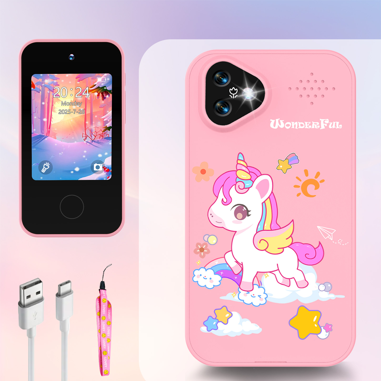 ของเล่นโทรศัพท์มือถือยูนิคอร์น - Phone Accessories Baby บทวิจารณ์และราคา