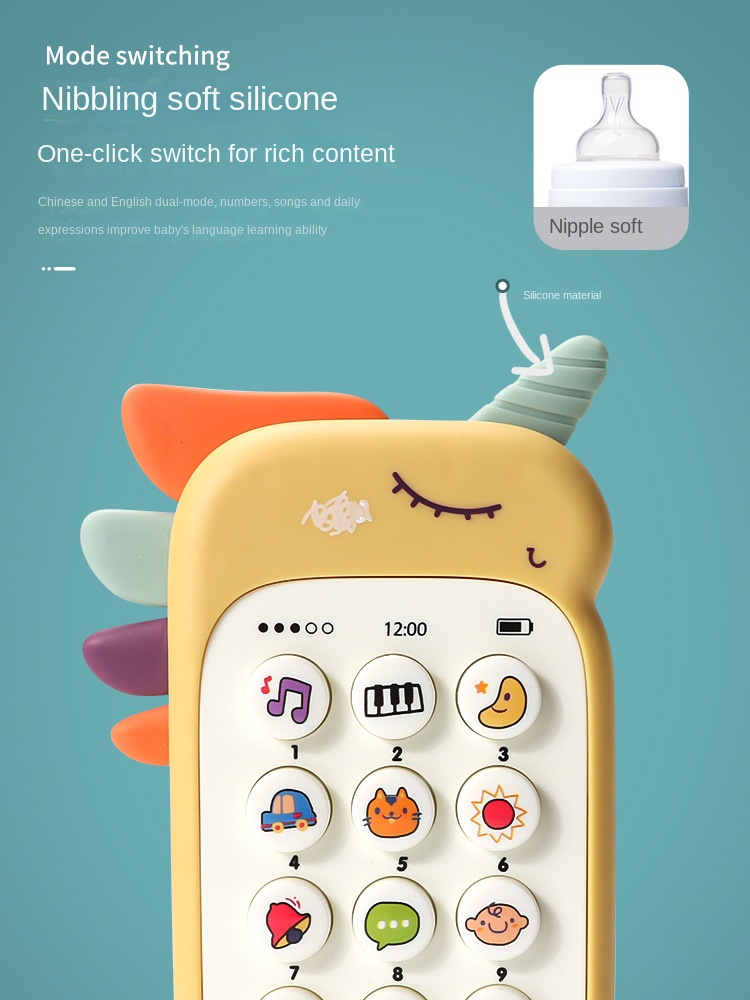 โทรศัพท์เด็กของเล่นเพลงเสียงโท - Phone Accessories Baby บทวิจารณ์และราคา