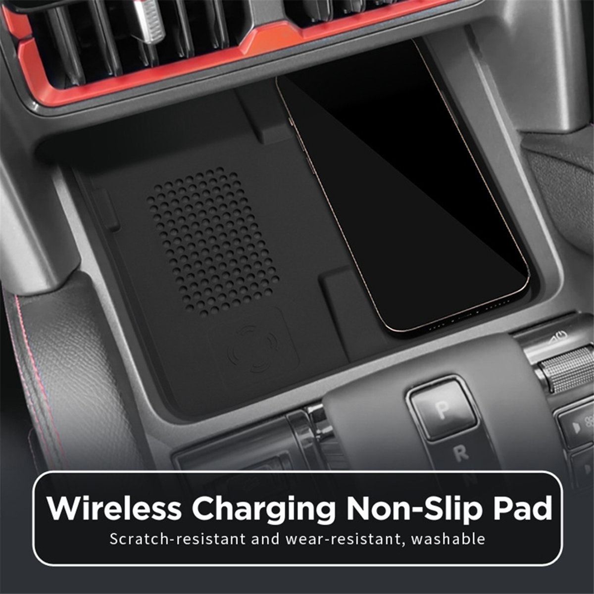 แผ่นรองชาร์จไร้สายสำหรับรถยนต์ - Phone Accessories For Car บทวิจารณ์และราคา