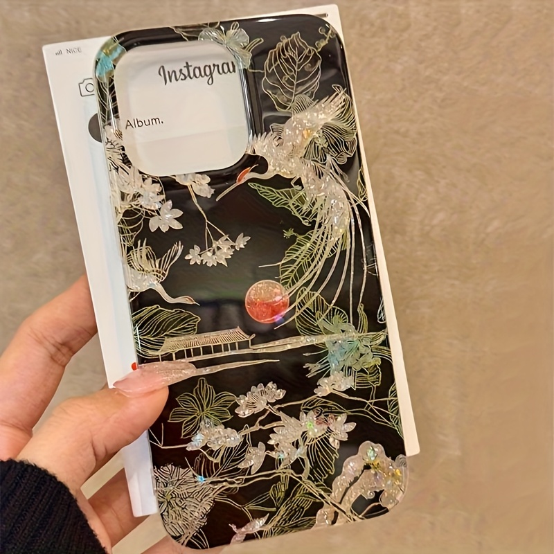 เคสโทรศัพท์หรูหราลายดอกไม้และน - Phone Accessories China บทวิจารณ์และราคา