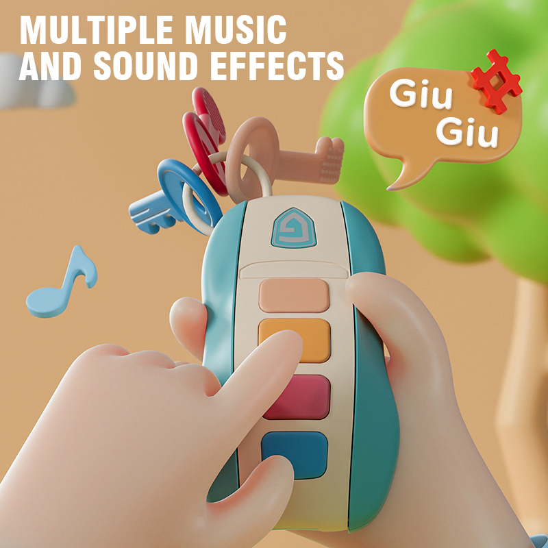 ของเล่นเด็กดนตรีรถเสียงสมาร์ทร - Phone Accessories Baby บทวิจารณ์และราคา