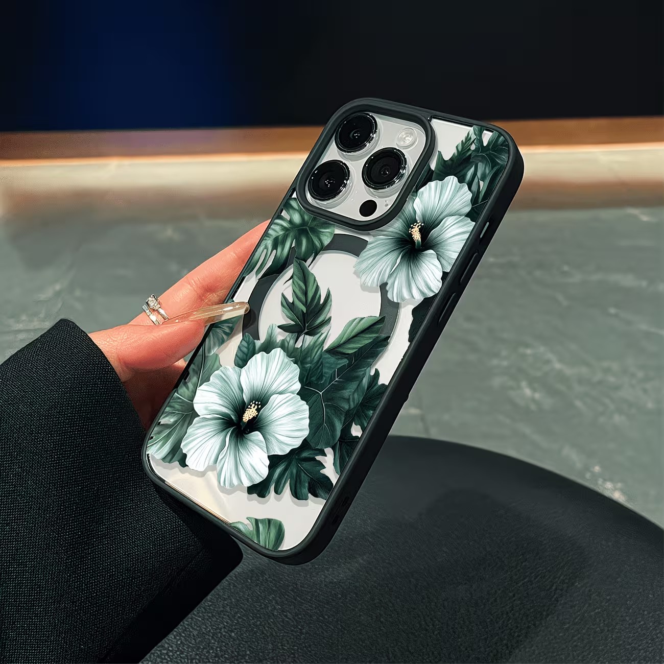 เคสโทรศัพท์ลายดอกไม้สีเขียวสำห - Xo Phone Accessories บทวิจารณ์และราคา