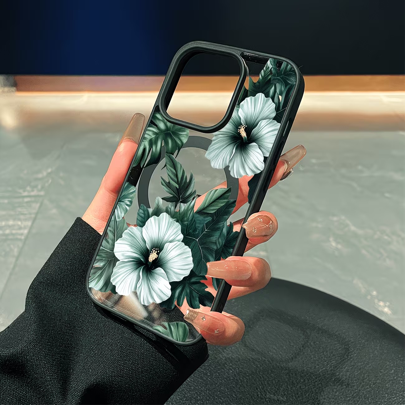 เคสโทรศัพท์ลายดอกไม้สีเขียวสำห - Xo Phone Accessories บทวิจารณ์และราคา